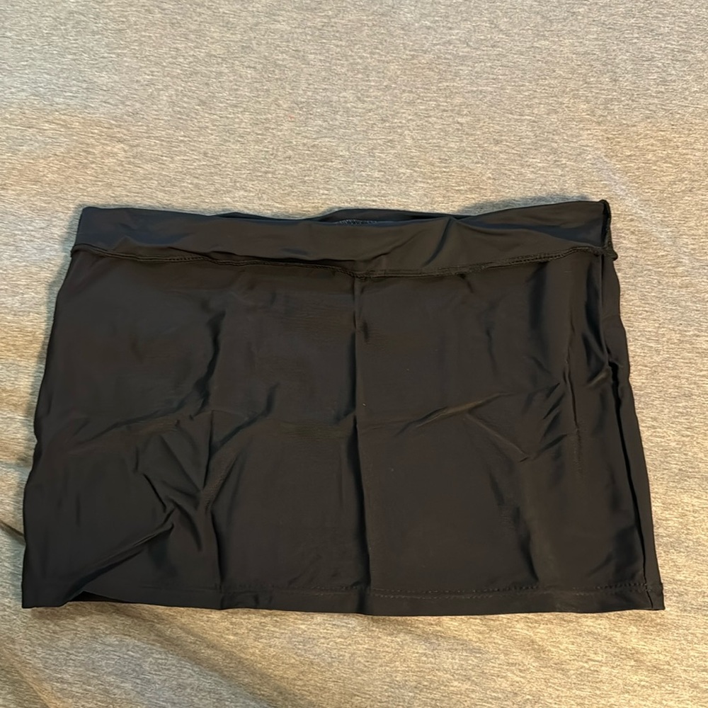Finesse black mini skirt